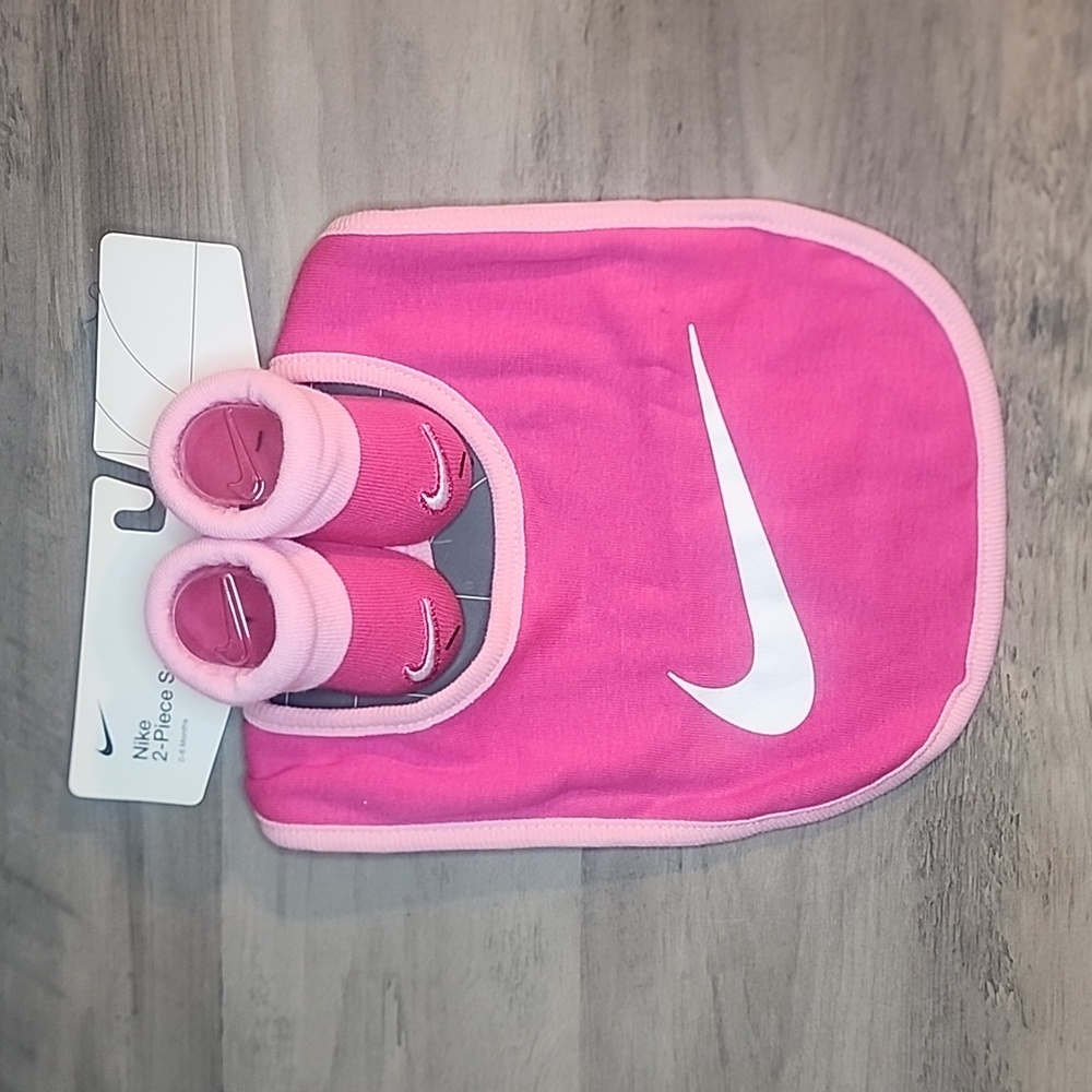 Baby Bib and Booties set